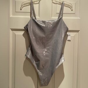 Metallic Gap Bodysuit (medium)